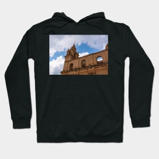 Bell tower shot from low angle Hoodie